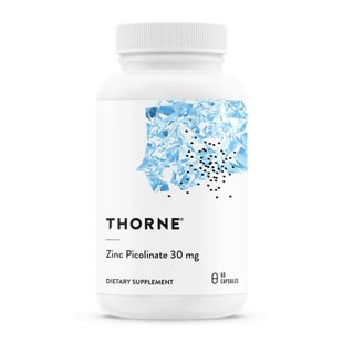 Цинк пиколинат Thorne Zinc Picolinate 30 мг – 60 капсул 2023-10-3063 фото