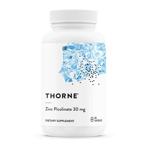 Цинк пиколинат Thorne Zinc Picolinate 30 мг – 60 капсул 2023-10-3063 фото