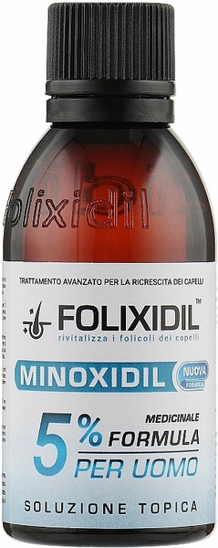Лосьйон проти випадіння волосся унісекс Folixidil міноксиділ 5%, 60 мл 8032706442817 фото