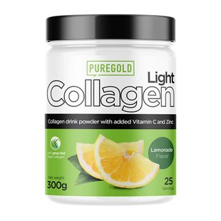 Коллаген Pure Gold Collagen LIGHT - 300g Lemonade (Лимонад) 2022-09-0780 фото