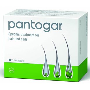 Pantоgar вітаміни проти випадіння волосся 90 капсул 2022-10-1778 фото