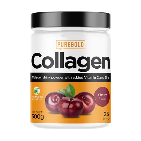 Колаген Pure Gold Collagen - 300g Cherry (Вишня) 2022-09-0478 фото