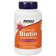 Биотин витамины для волос Now Foods Biotin 10000 мкг 120 капсул