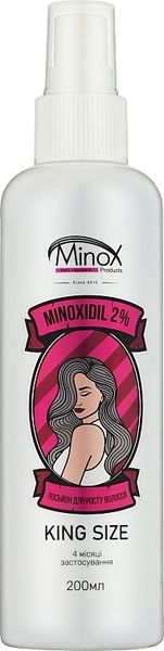 Лосьйон для росту волосся-спрей Minox2% (200 мл) 480146410374 фото