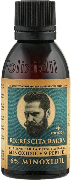 Лосьон для бороды Folixidil Beard Booster миноксидил 6%, 60 мл 8032706442770 фото