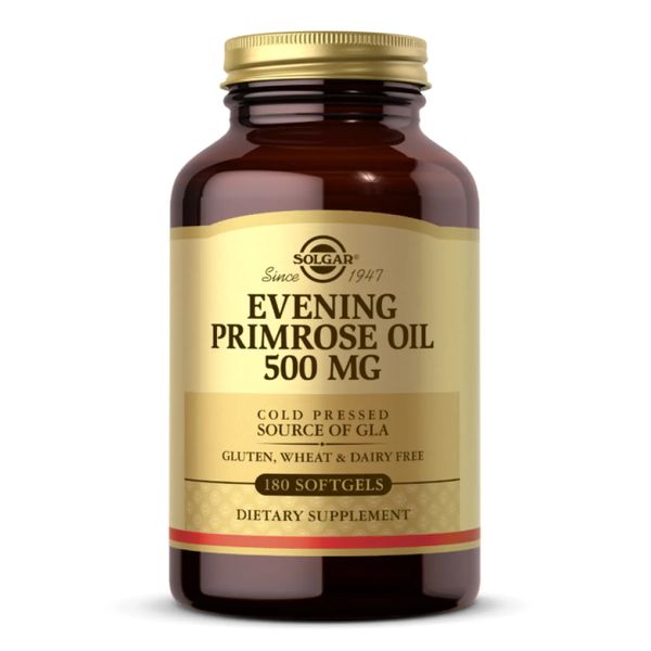 Олія вечірньої примули Solgar Evening Primrose Oil 500mg - 180 softgels 2022-10-1525 фото