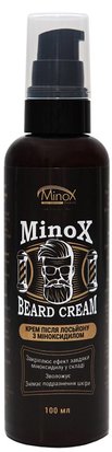 Крем після лосьйону з міноксидилом Minox Beard Cream 100 ml 123321 фото