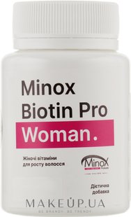 Біотин вітаміни для жінок Minox biotin pro woman 4820146410213 фото