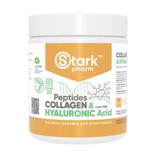 Пептиды коллагена Stark Pharm Collagen Peptides & Hyaluronic Acid - 225g Kiwi (Ківі) 2022-10-1514 фото