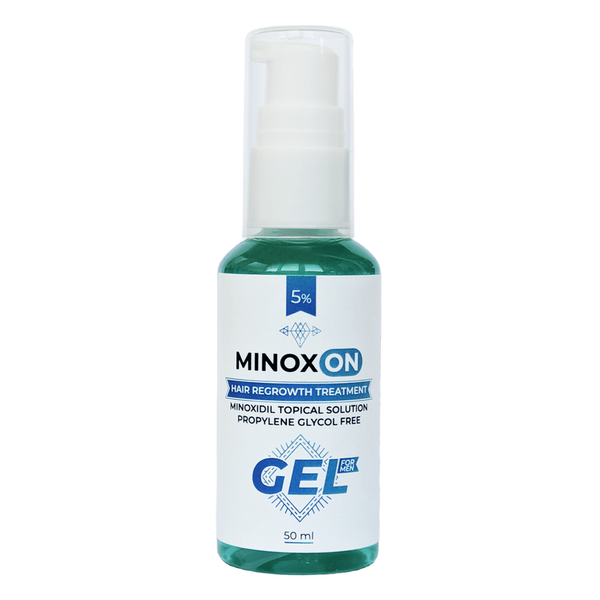 Гель проти випадіння волосся для чоловіків Minoxon Gel (міноксиділ 5%) 50 мл 2775337260042 фото