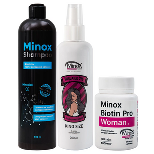 Комплекс для роста и восстановления волос Minox Rapunzel (500 ml + 200 ml) 0101022223 фото