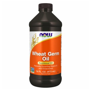 Олія зародків пшениці Now Foods Wheat Germ Oil - 16 oz Liquid 2022-10-0679 фото