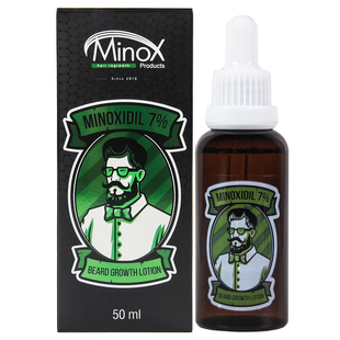 Лосьйон для стимуляції росту бороди Minox (міноксиділ 7%) 50 мл 4820146410176 фото