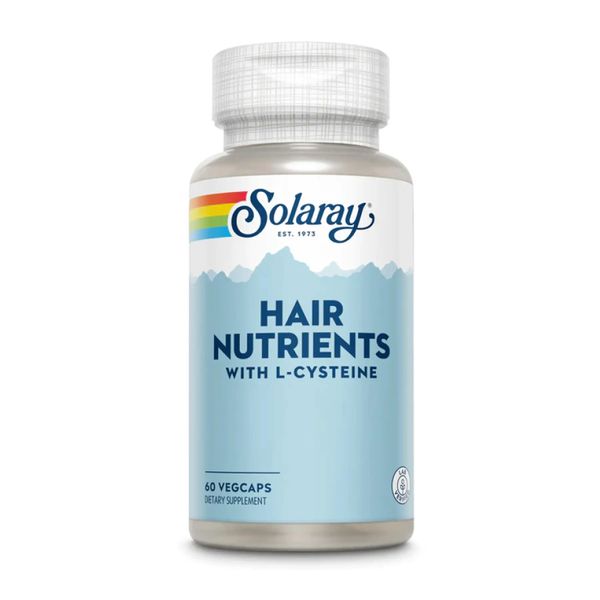 Комплекс для волос Solaray Hair Nutrients - 60 vcaps 2023-10-2134 фото