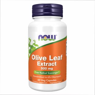 Экстракт оливковых листьев Now Foods Olive Leaf Extract 500 mg - 60 veg caps 
2022-10-0972 фото