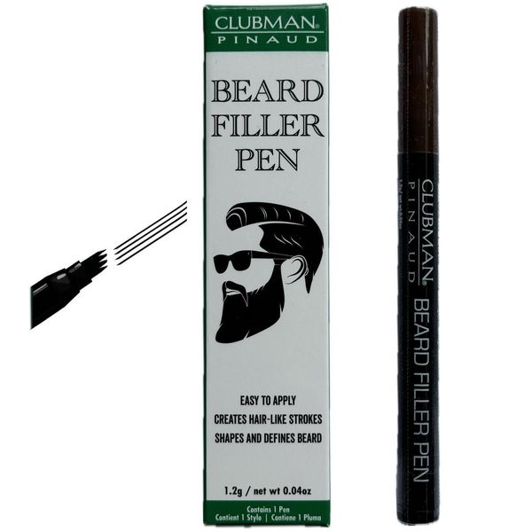 Олівець для бороди CLUBMAN PINAUD BEARD FILLER PEN Black 1.2g 37214 фото