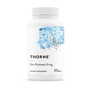 Цинк пиколинат Thorne Zinc Picolinate 15 мг – 60 капсул 2023-10-3062 фото